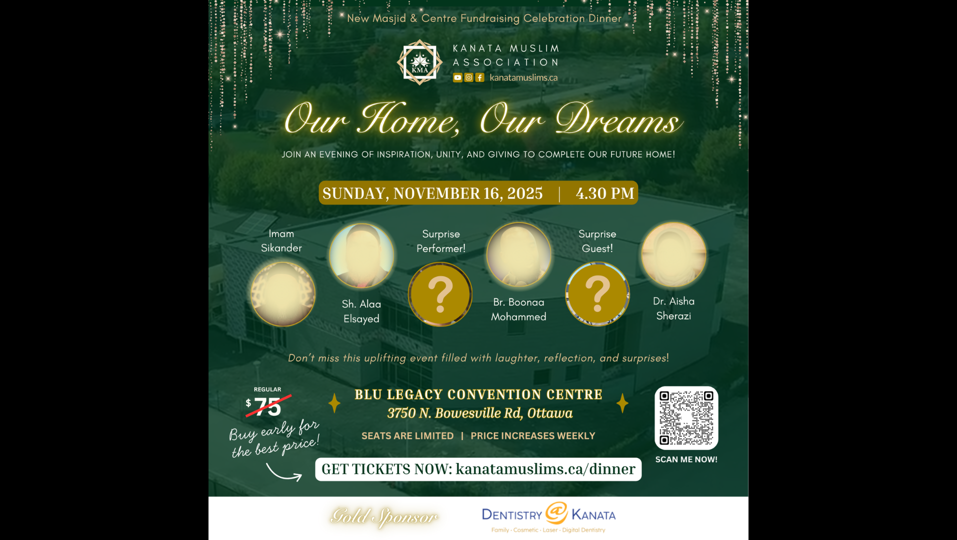 BUY NOW: Fundraising Celebration Dinner