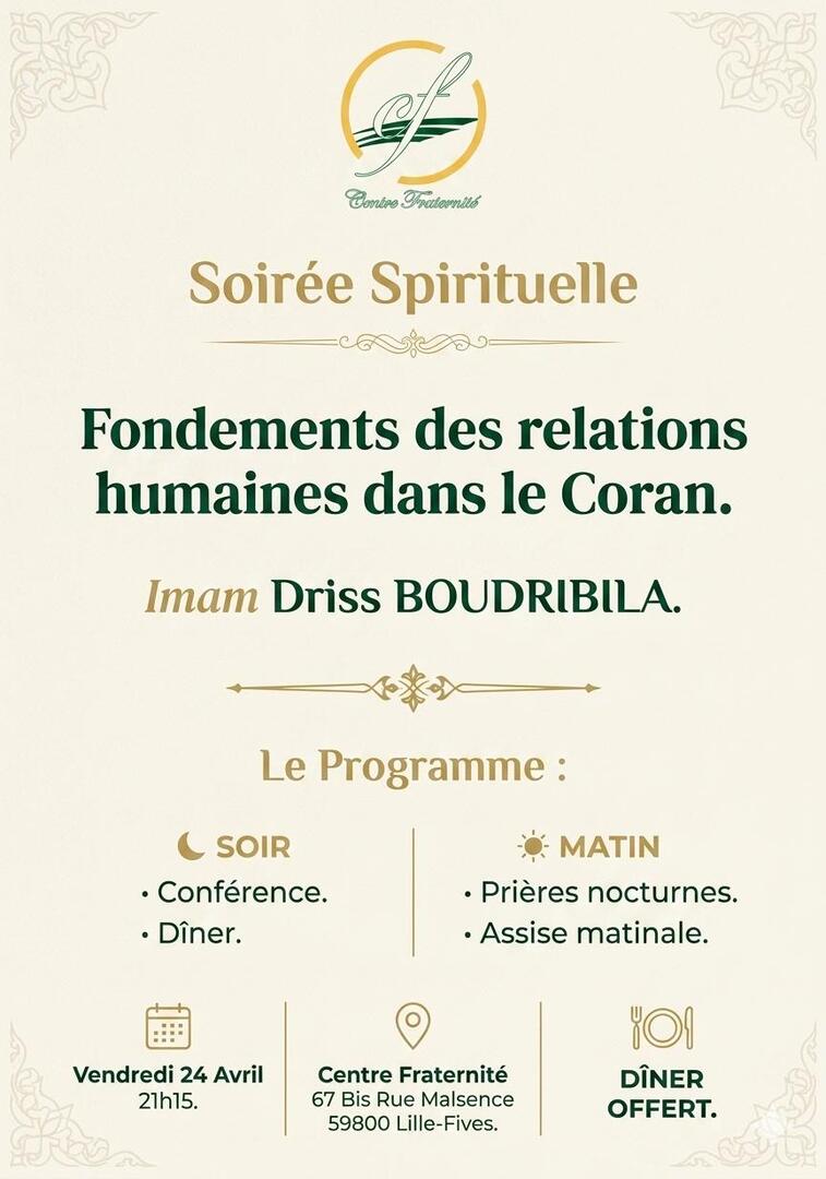 Soirée spirituelle