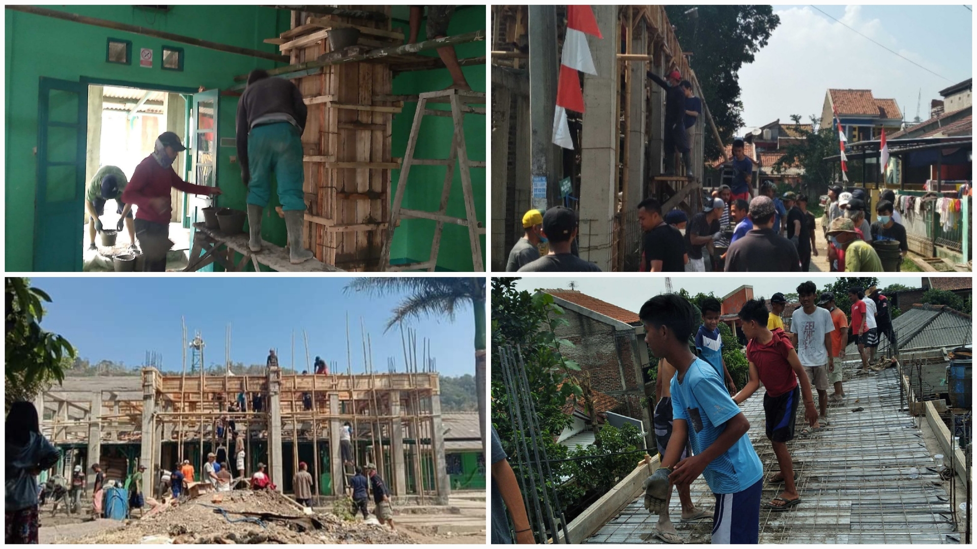 Progres Renovasi masjid