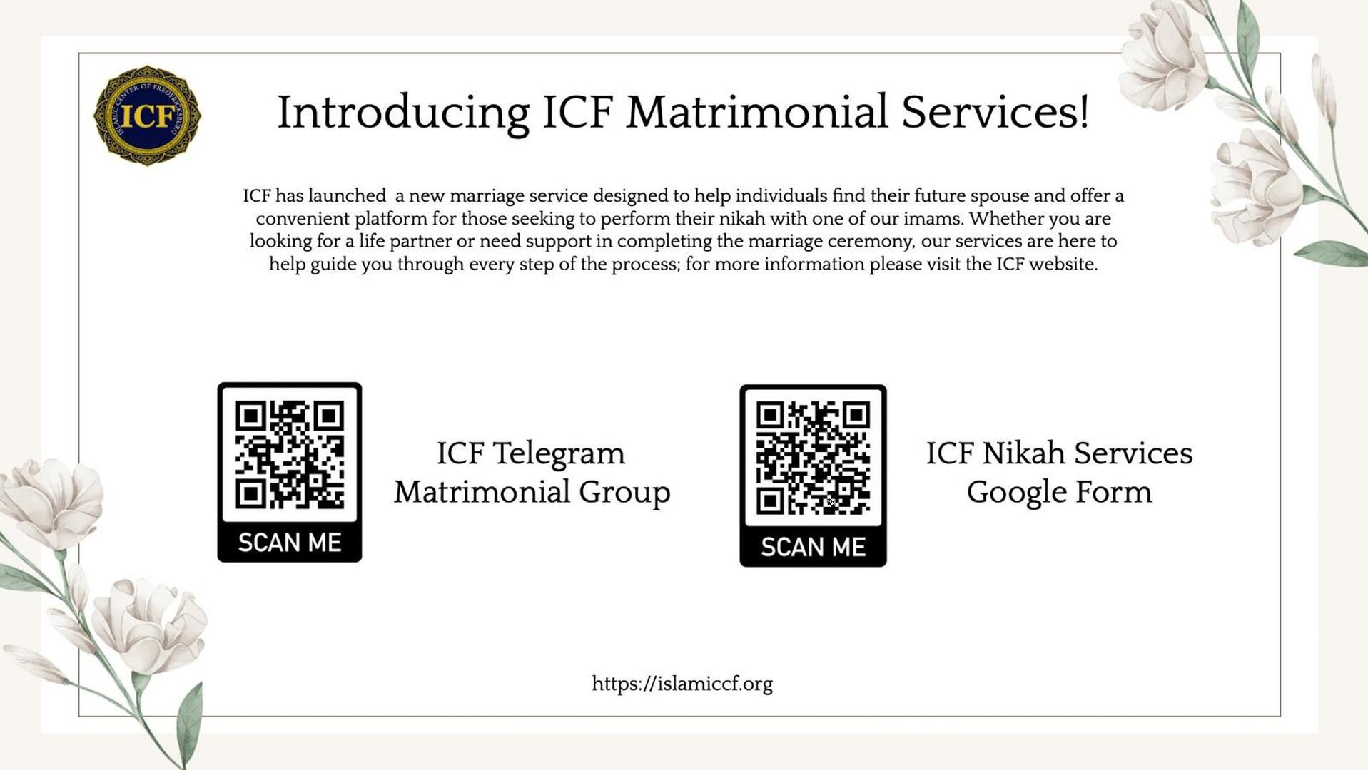 ICF Matrimonial Services