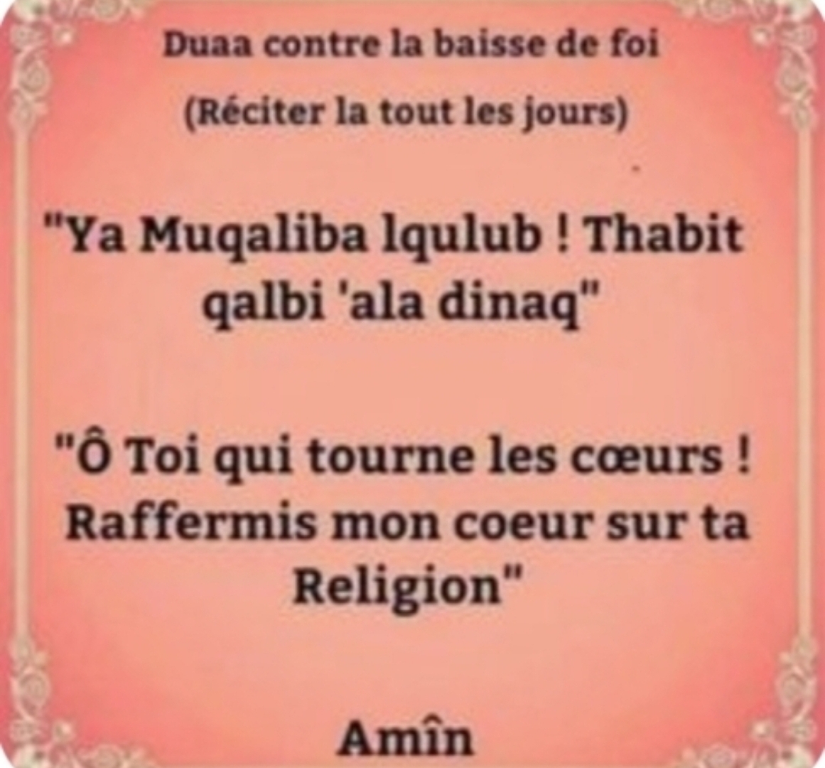 Rappel du jour