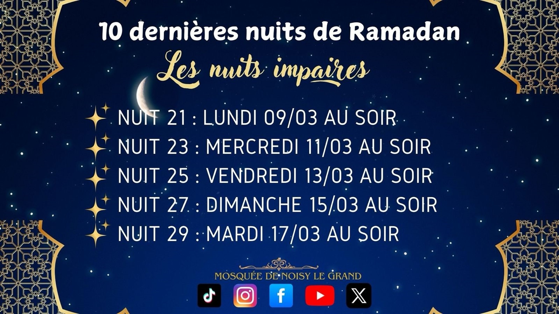 Nuits impaires