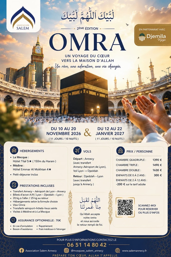 Omra novembre 2026