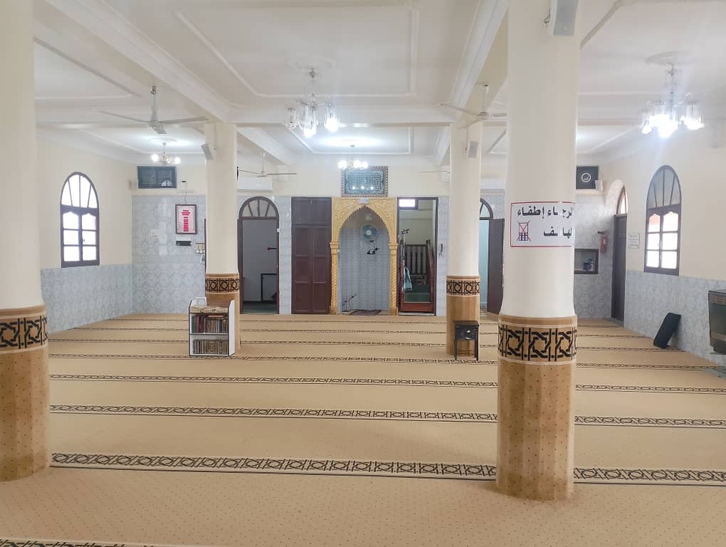 مسجد الرحمة - الحميات