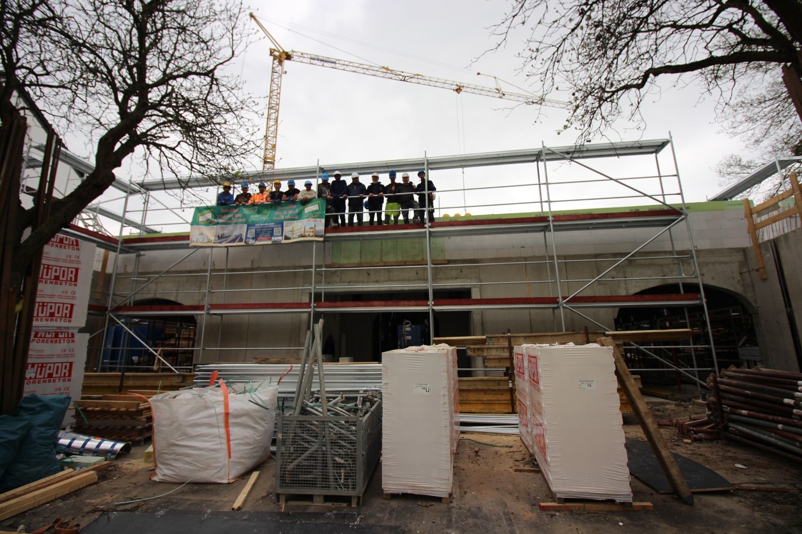 Bild vom Neubau