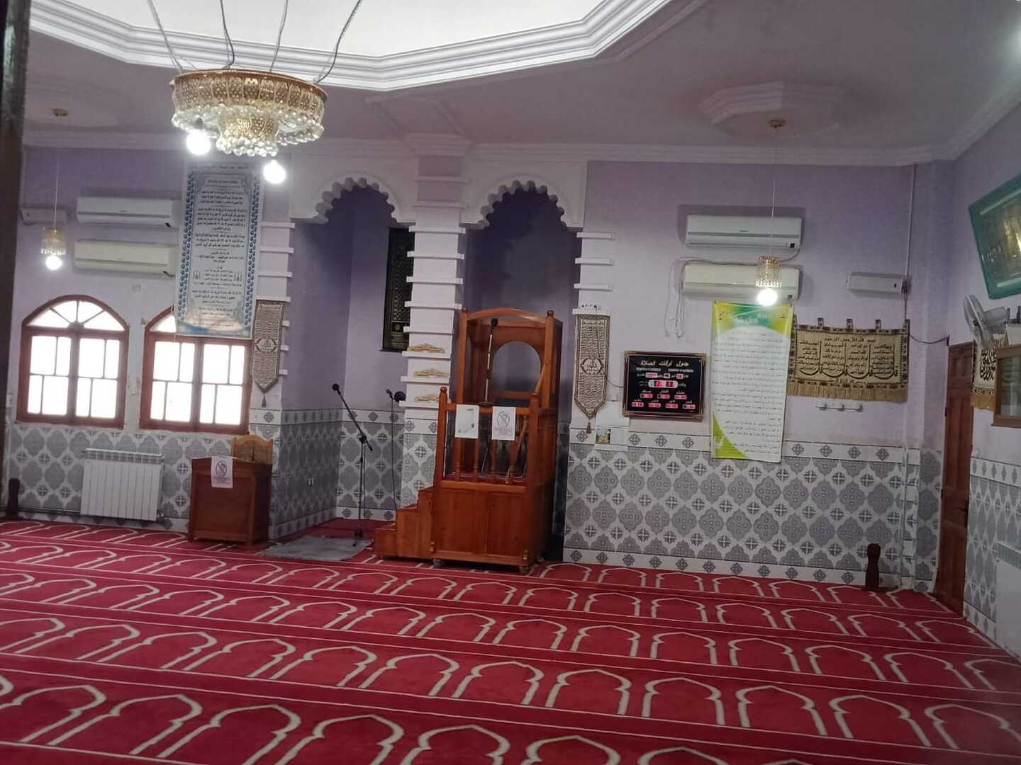 مسجد الرحمة  قرية اقمون بلدية بوخليفة