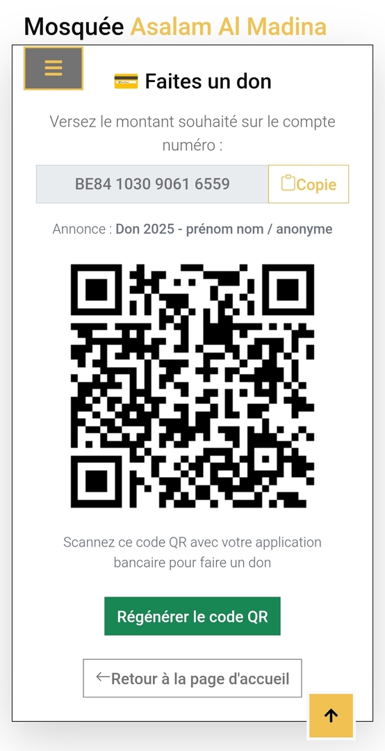 Uitbreiding Moskee Assalam Tienen