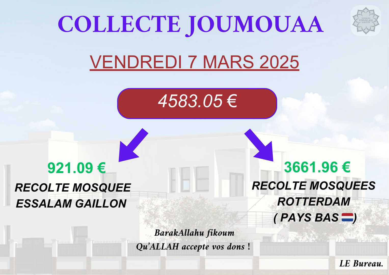 COLLECTE JOUMOUAA 07/03/2025