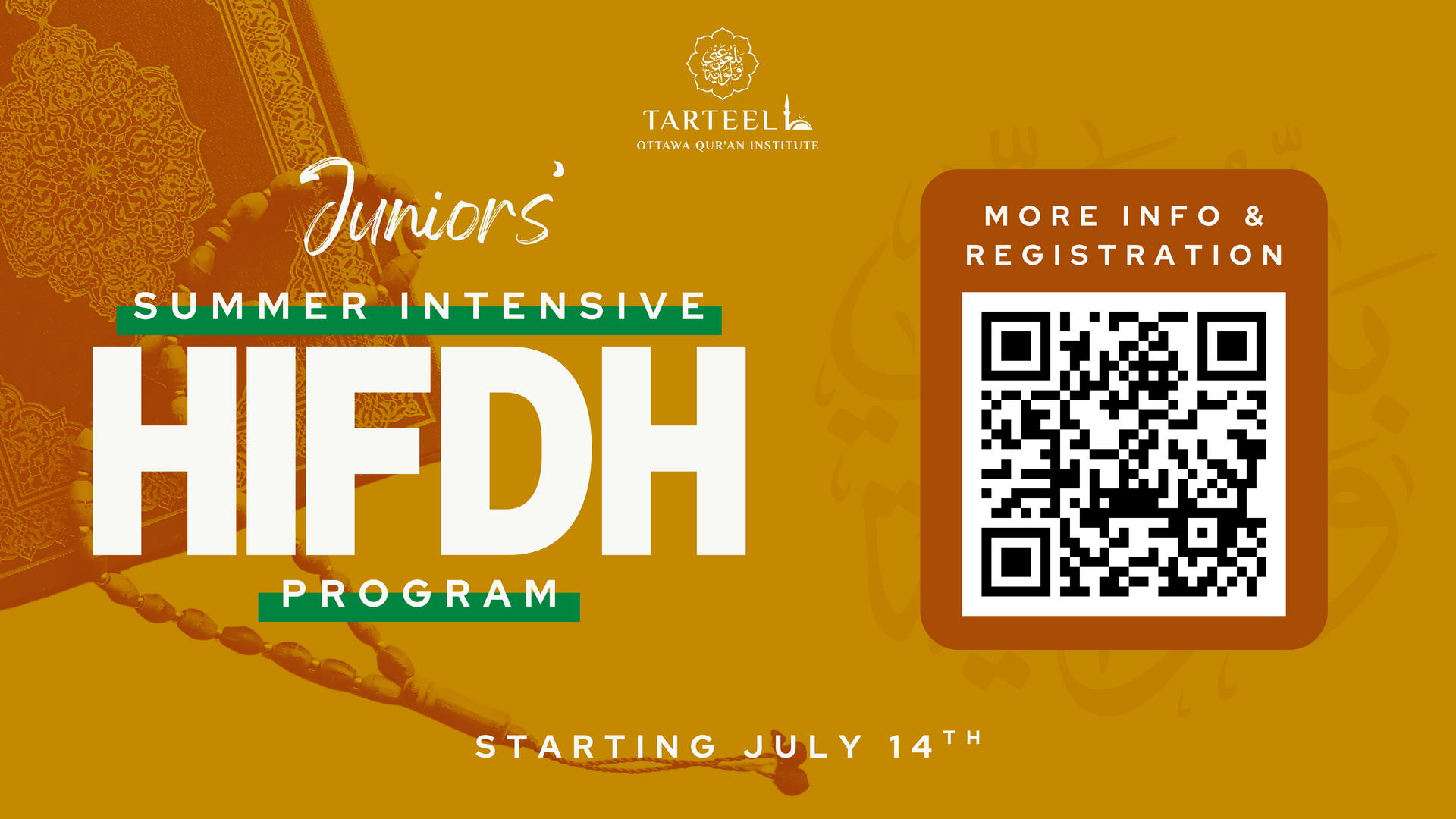 juniors' intensive