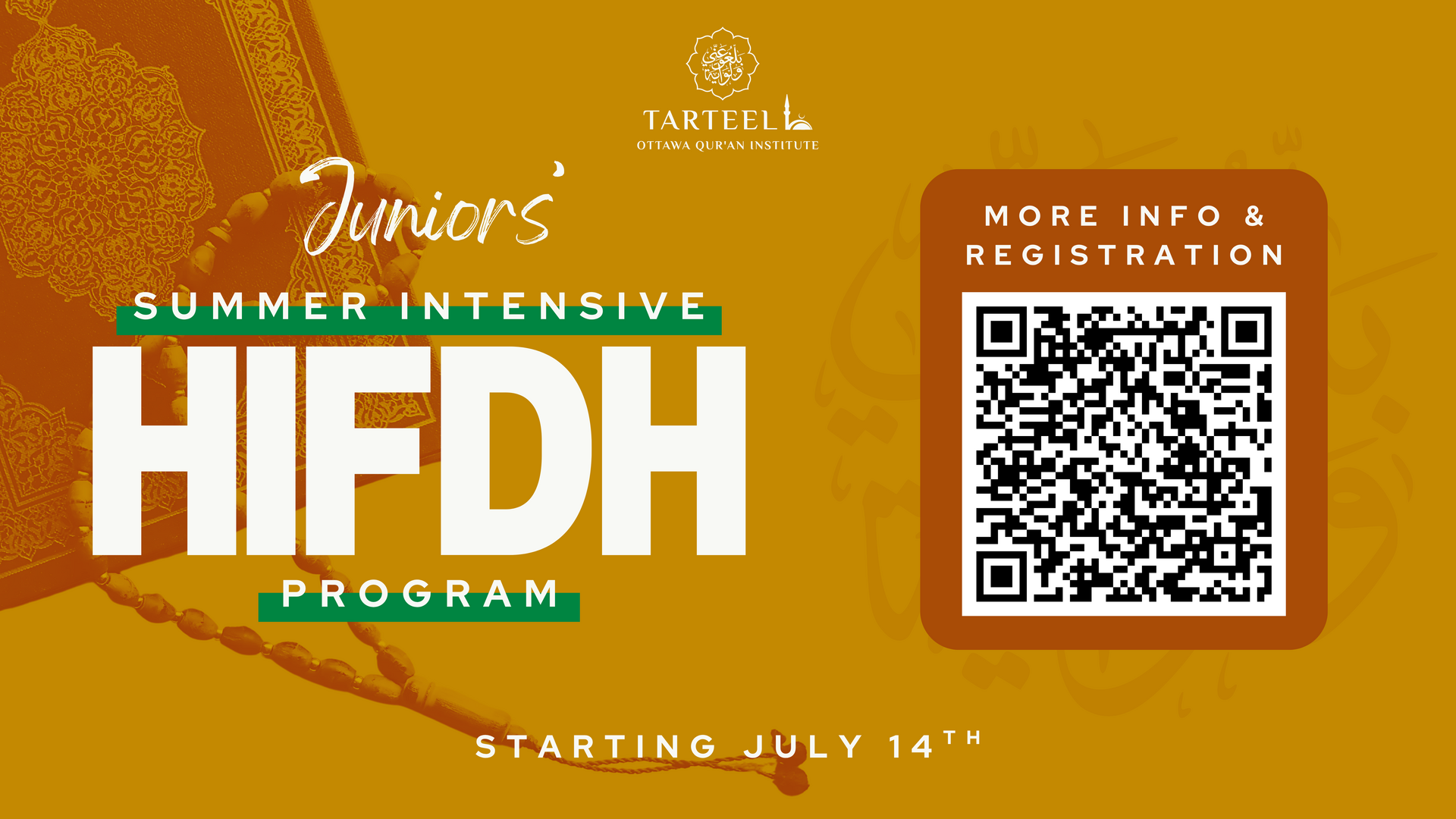juniors' intensive