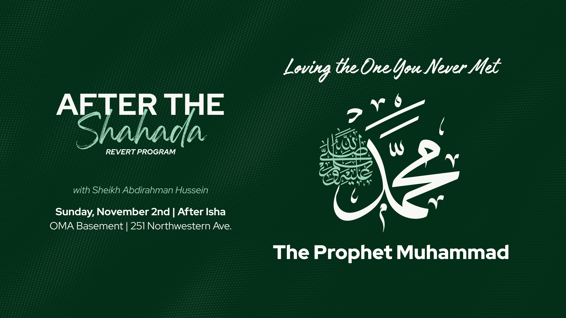 After the Shahada Nov 2
