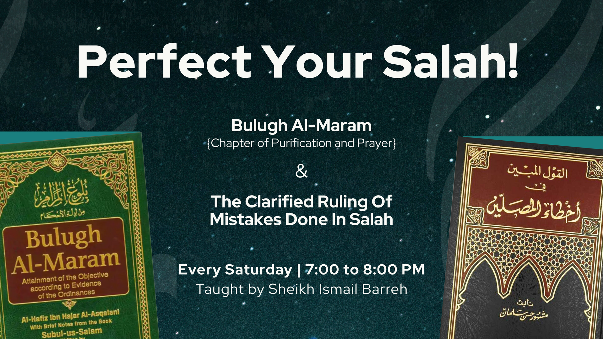 Saturday Halaqa Sh. Ismail