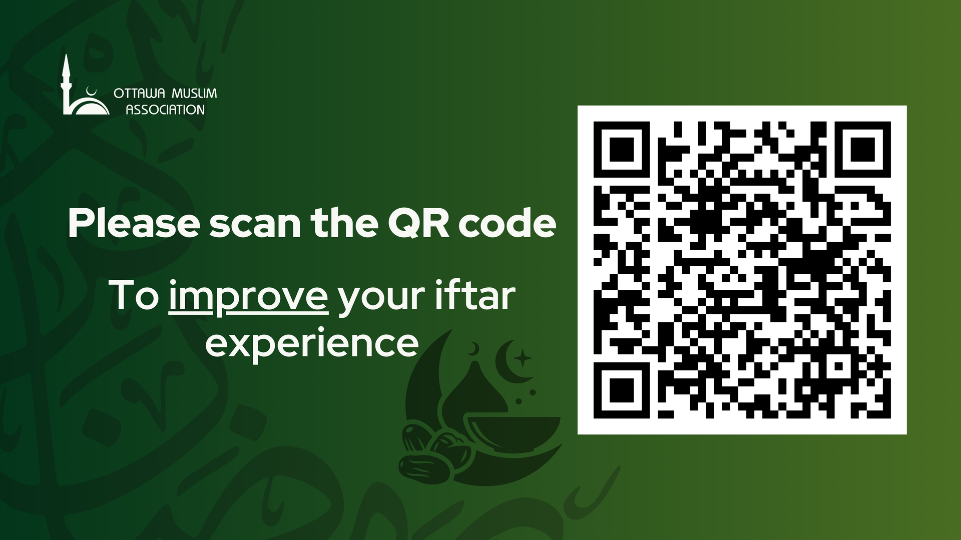 Iftar Feedback Survey