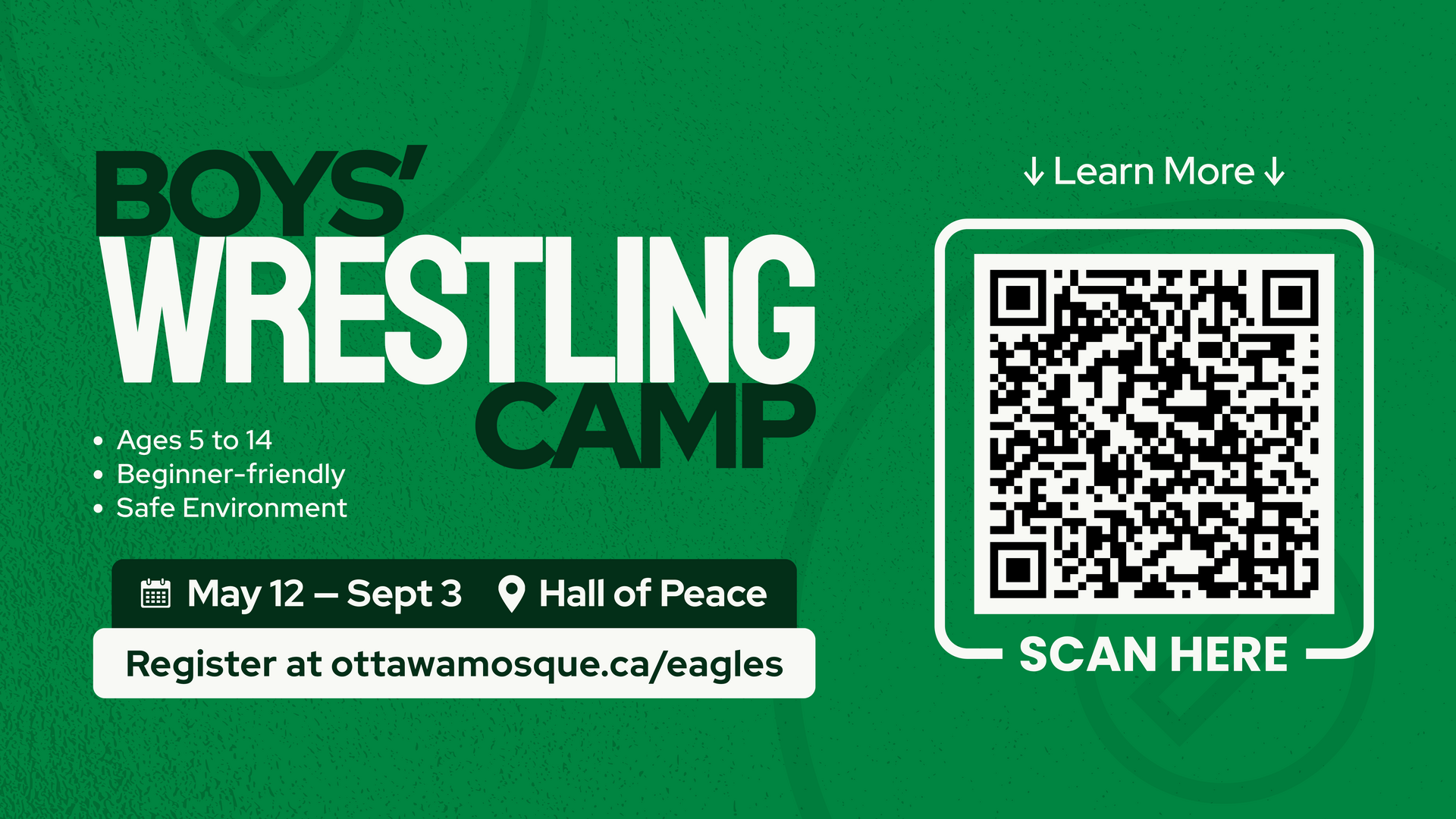 Boys Wrestling Camp