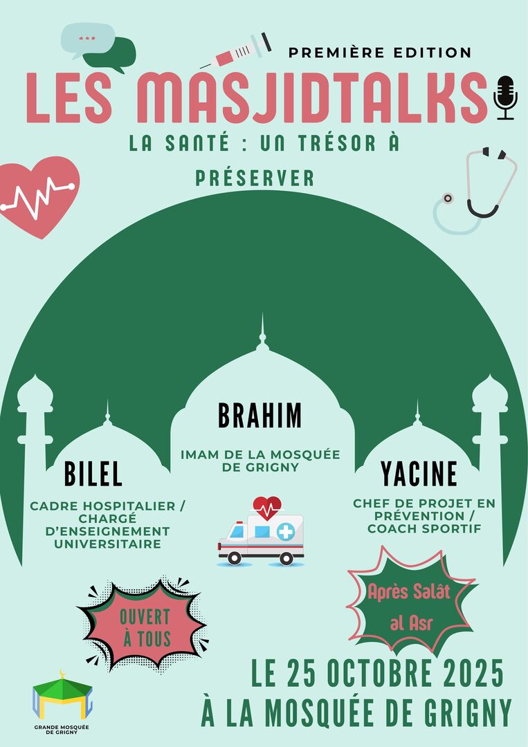Les MASJIDTALKS "La Santé"