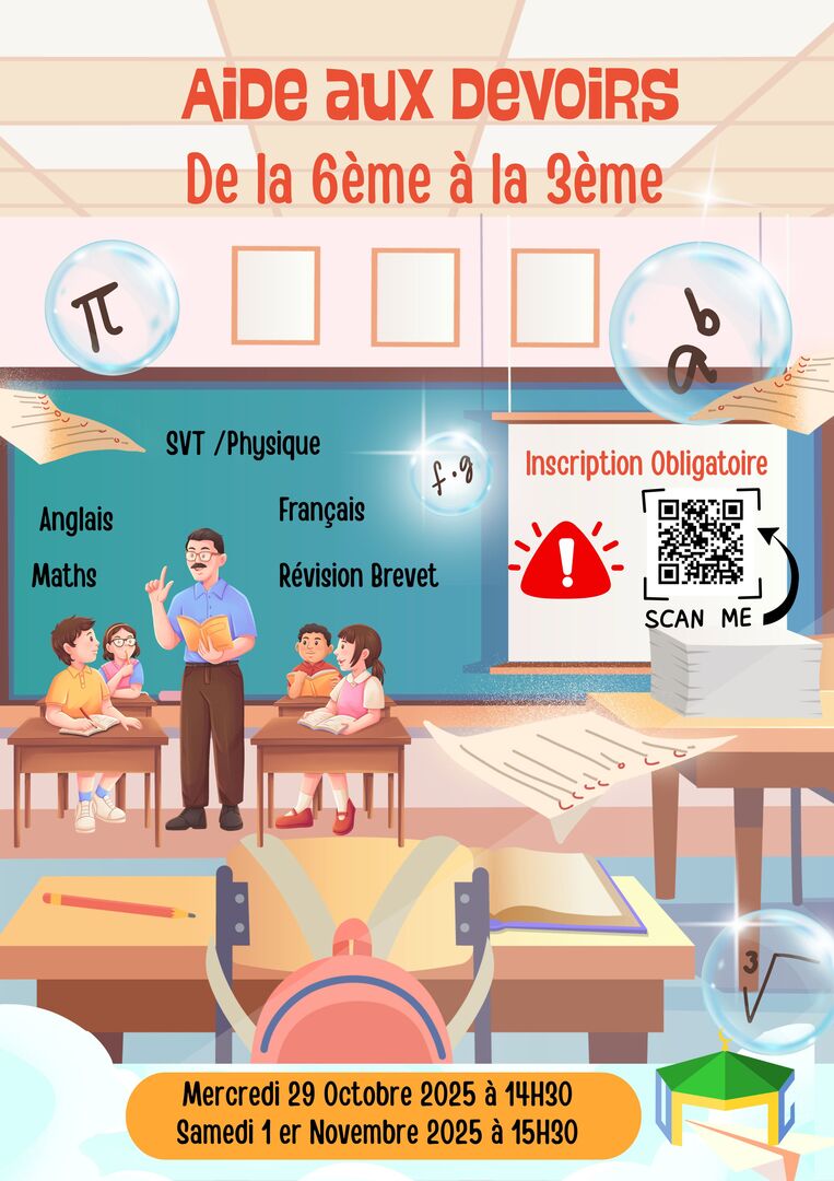 Aide aux devoirs Collège