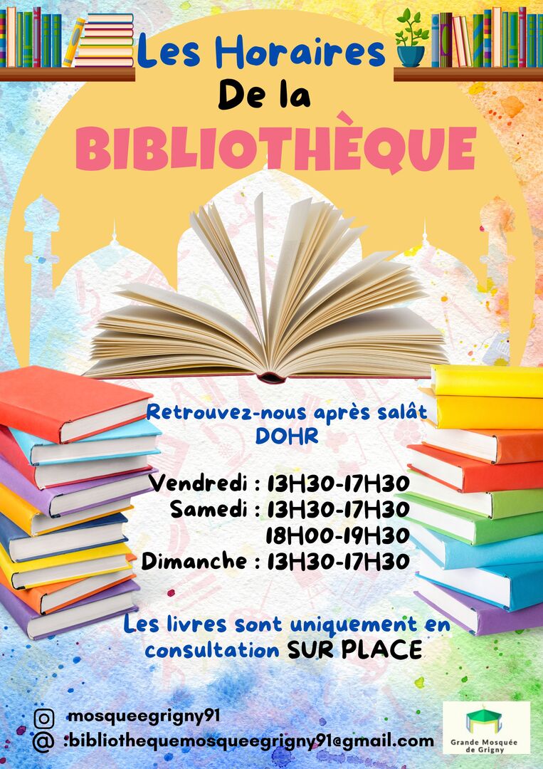 Horaires Bibliothèque