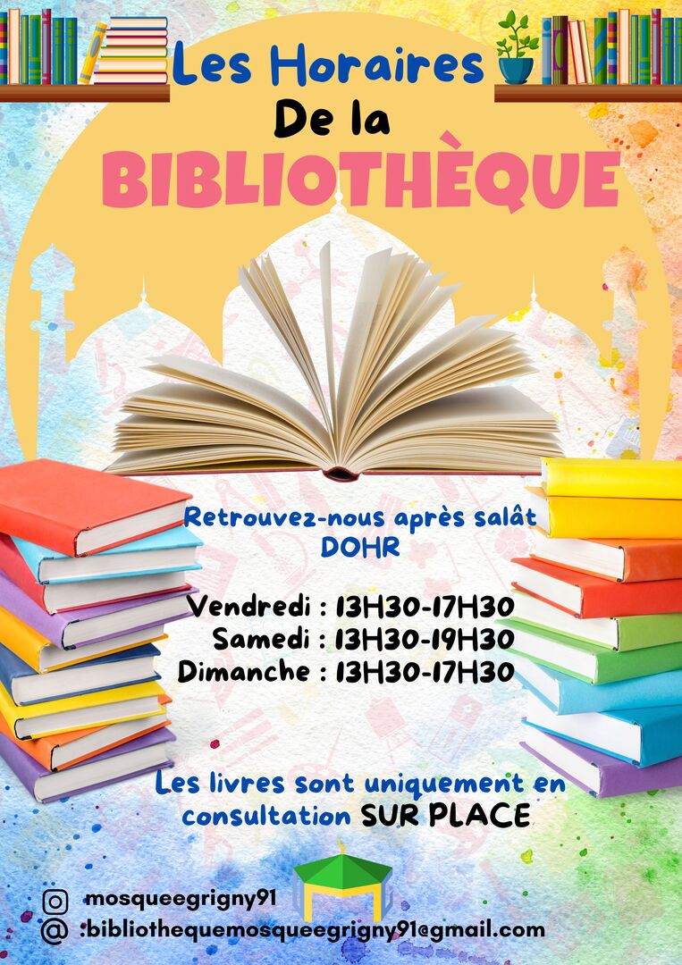 Horaires Bibliothèque