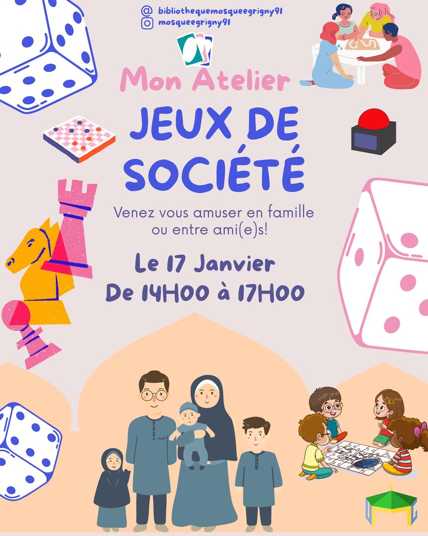 Mon Atelier jeux de société & d'échecs