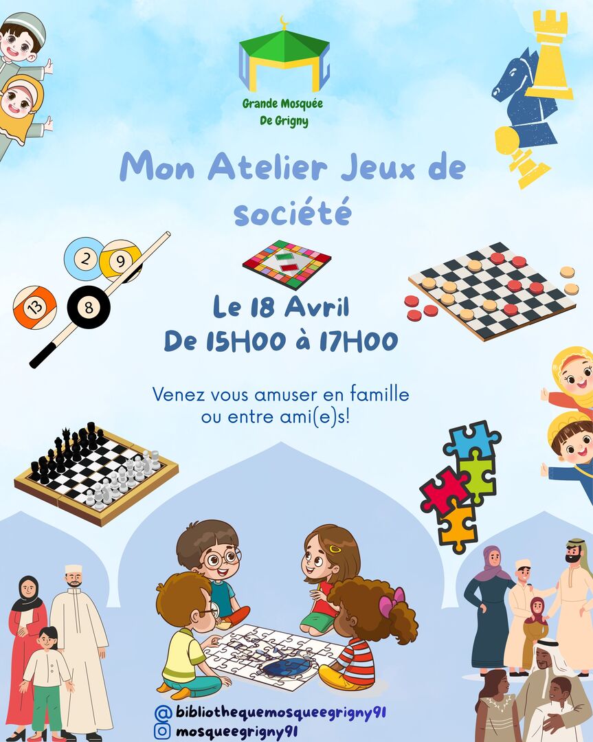 Mon Atelier jeux de société & d'échecs