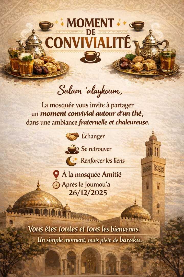 Moment de convivialité