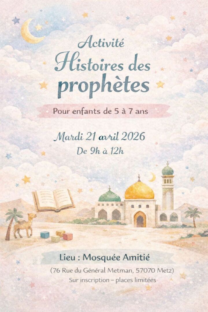 Activité Histoire des prophètes