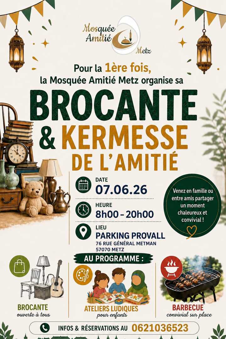Brocante et Kermesse de l'Amitié