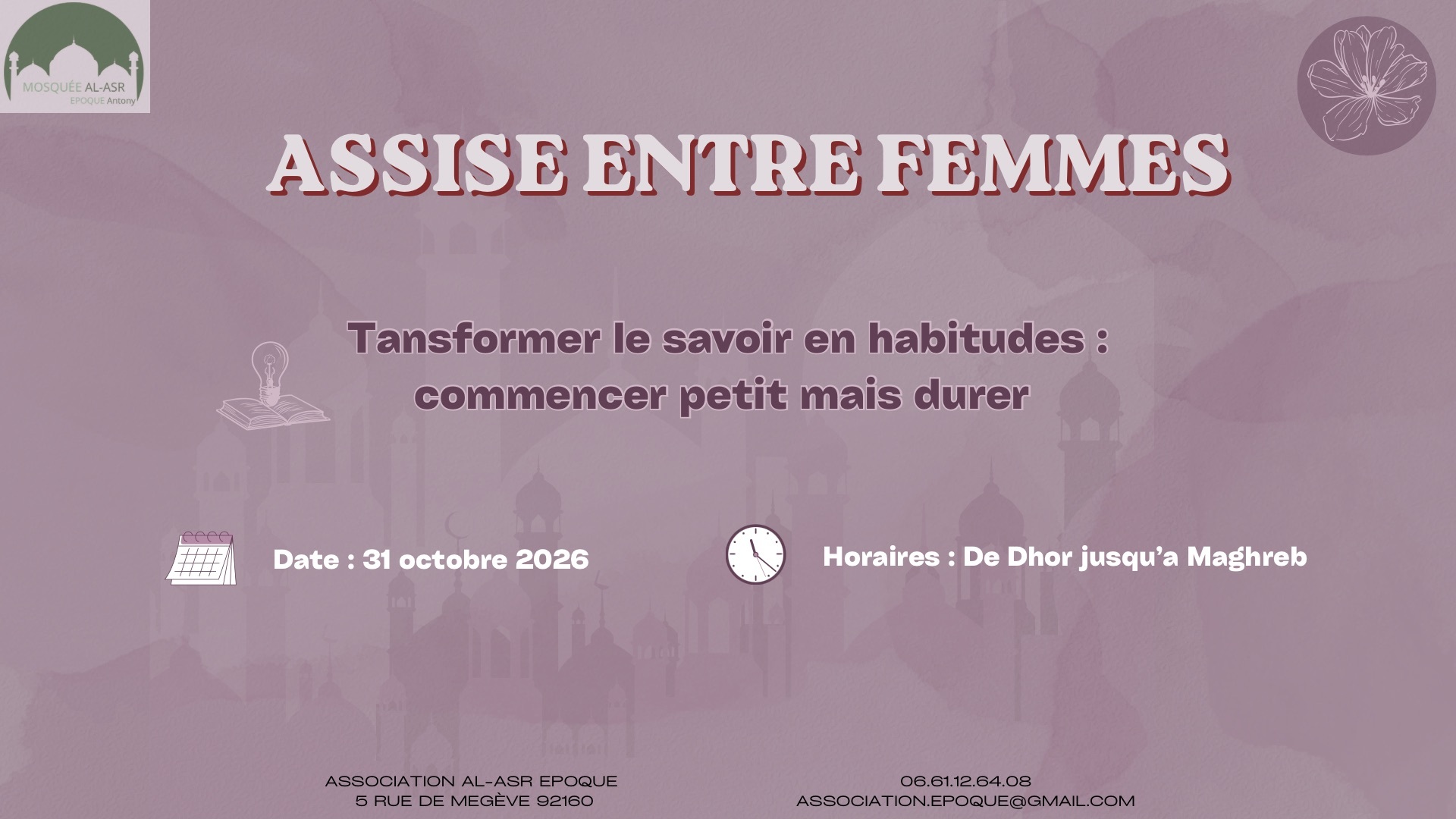 Assise pour femmes