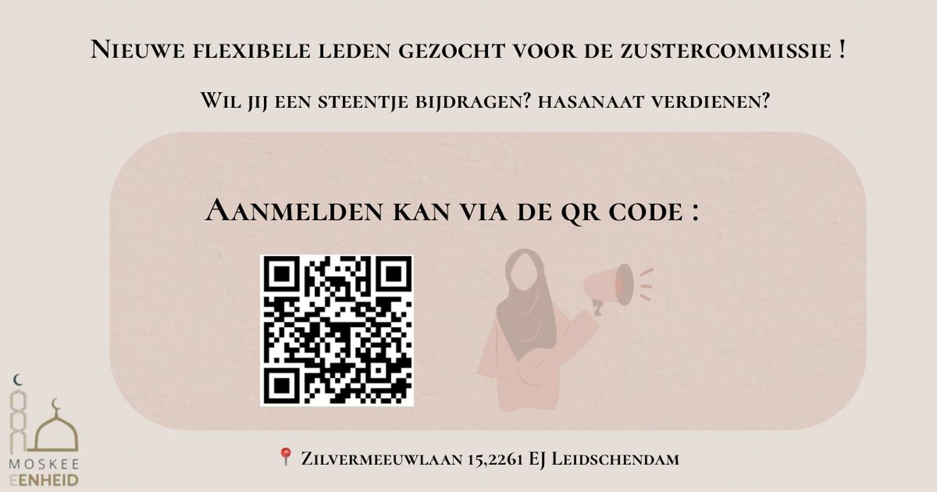 Vrijwilligers gezocht: Zustercommissie