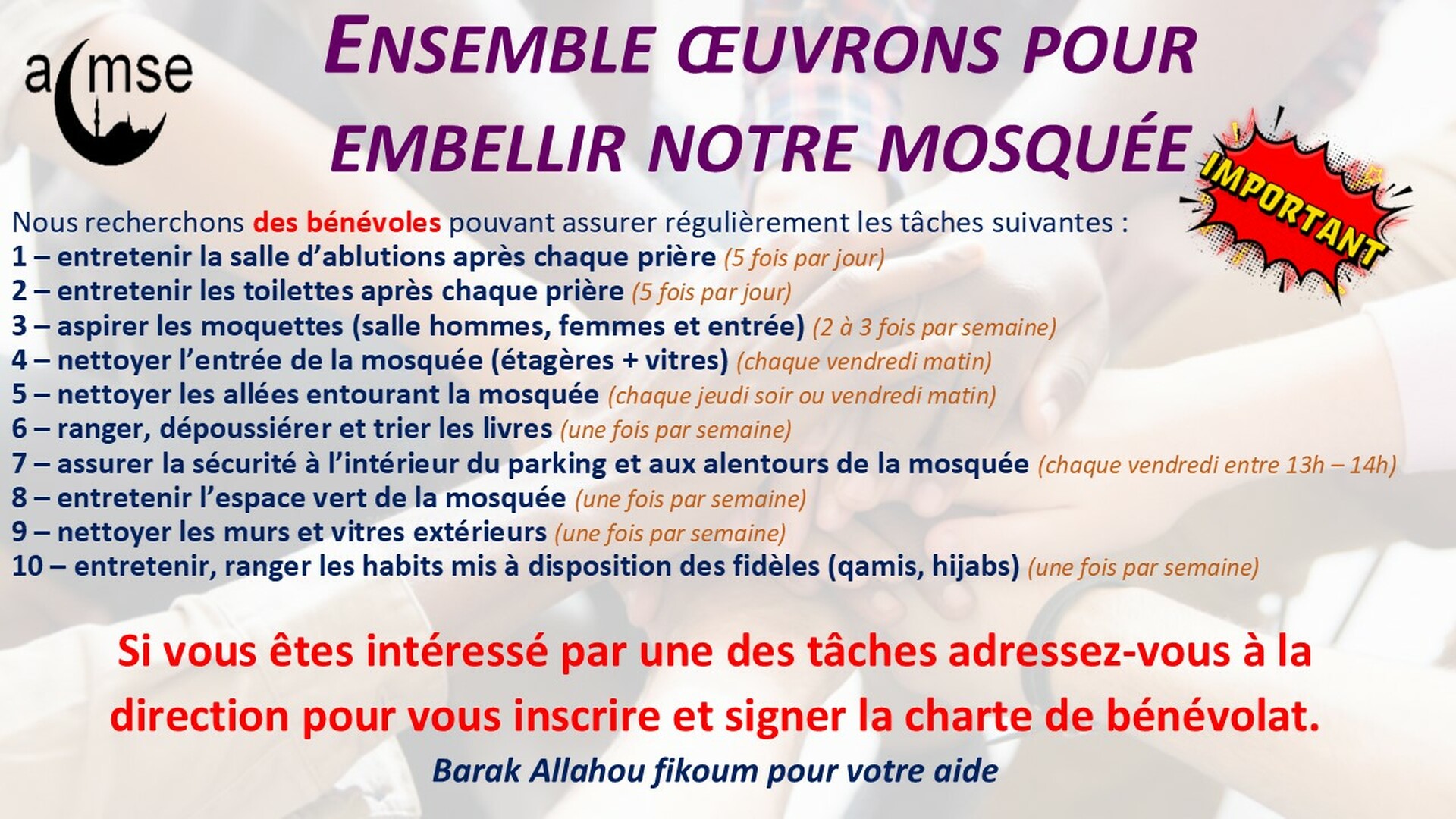 Bénévolat