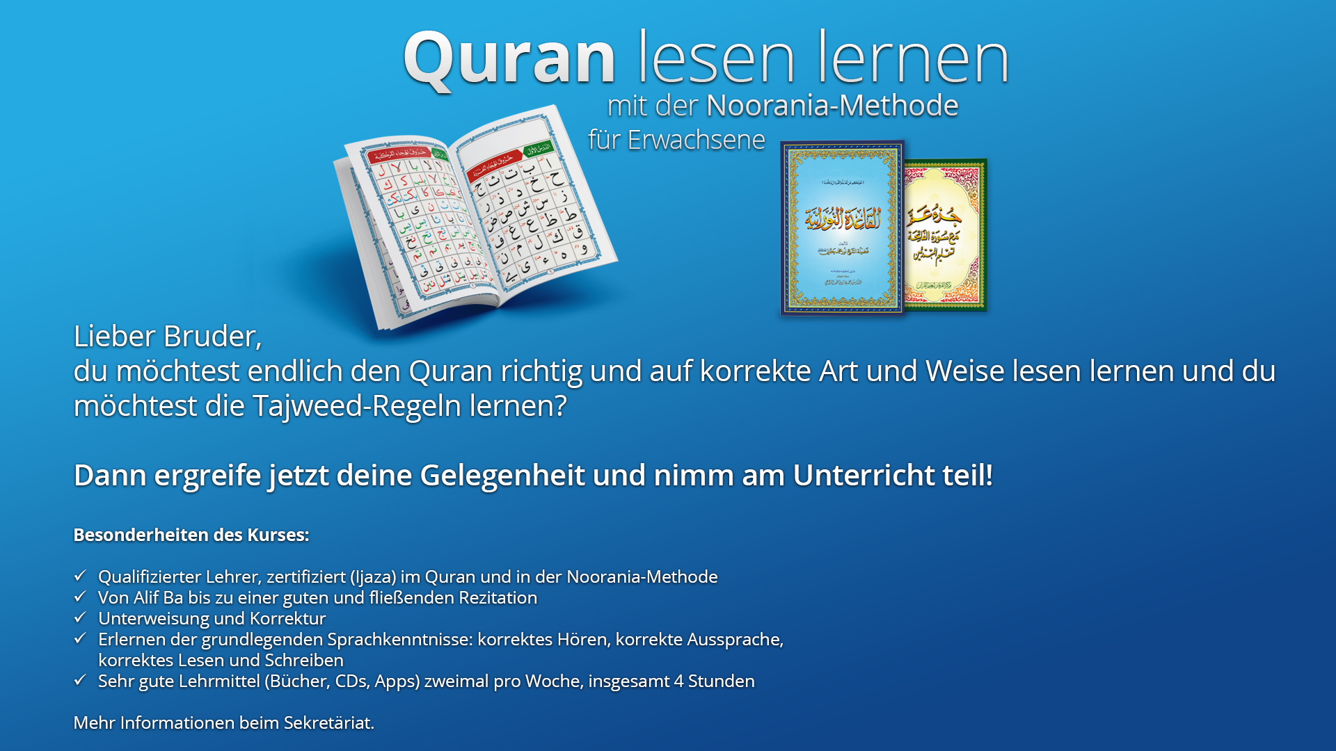 Quran lesen lernen