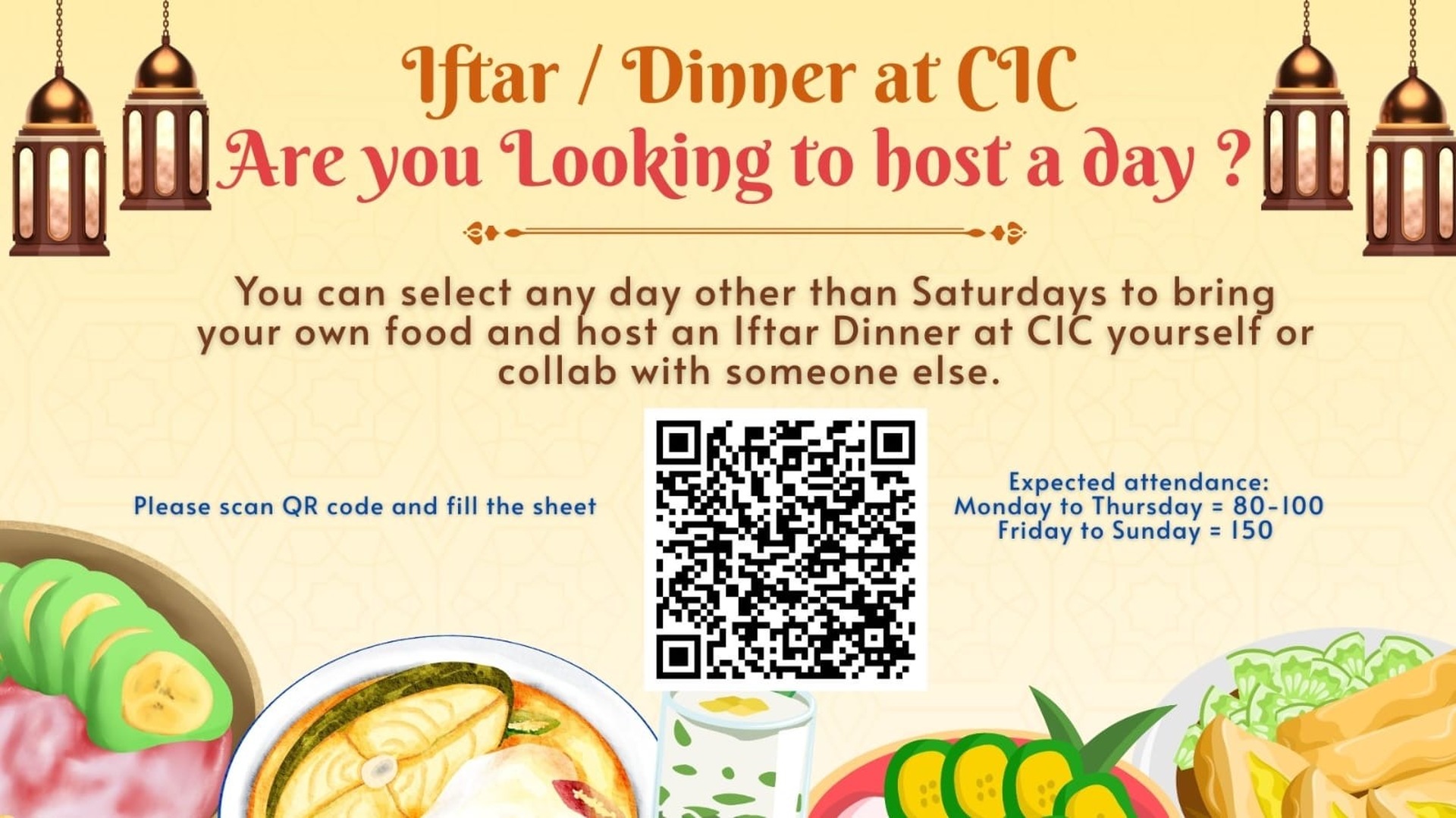 Iftar Dinner at CIV