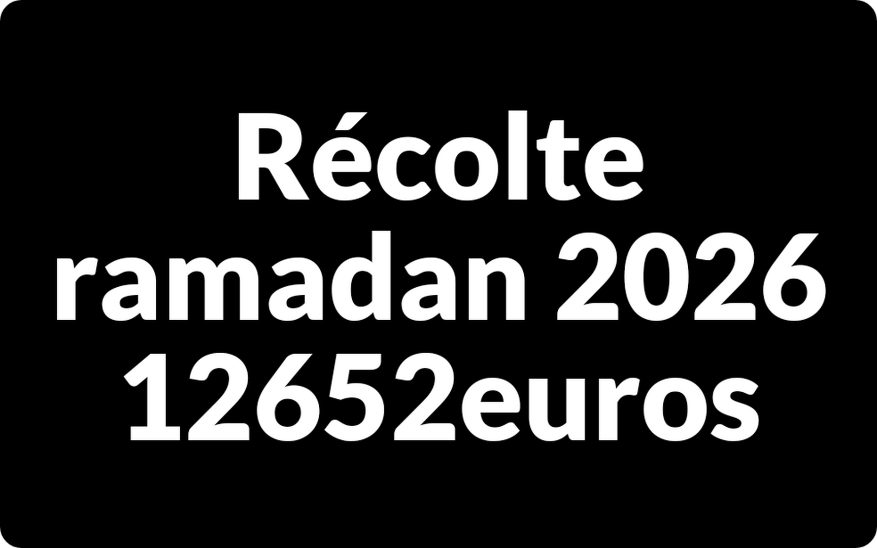 Récolte