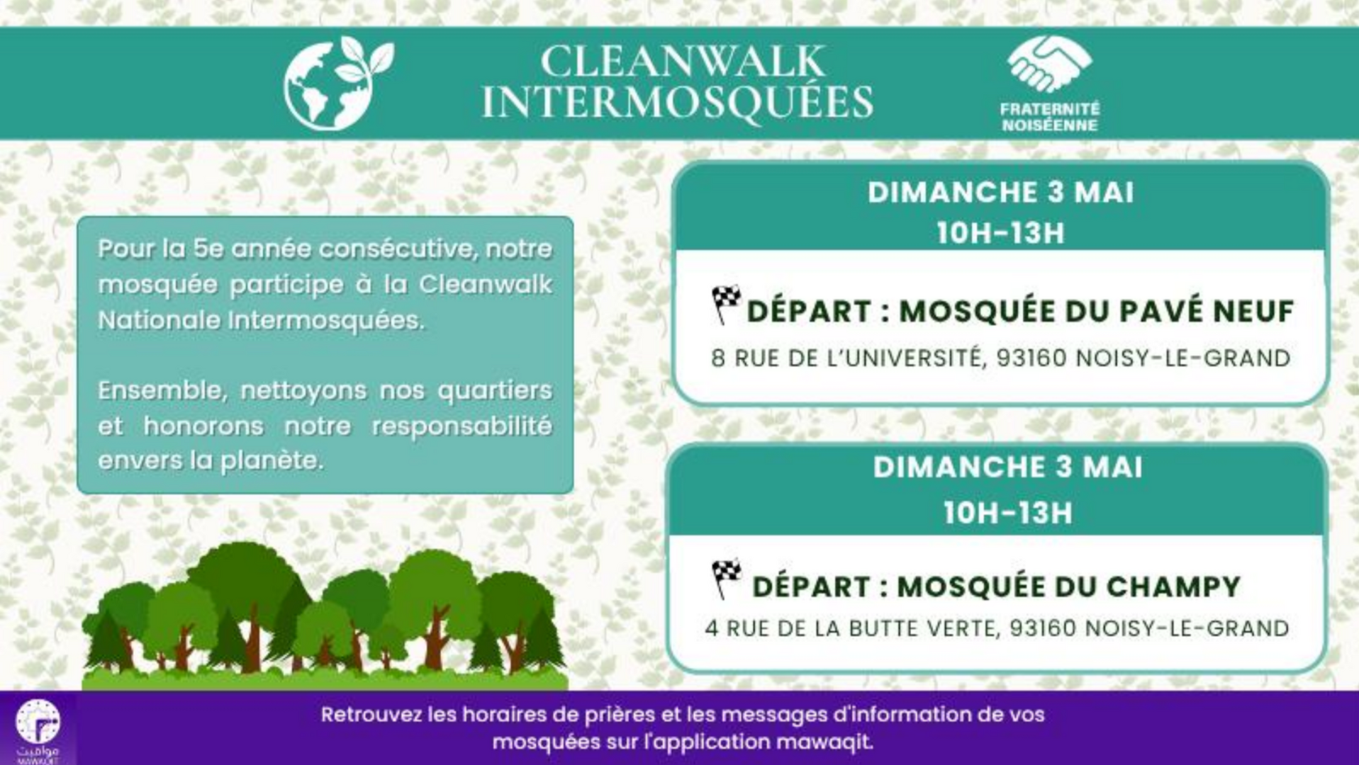 Cleanwalk nationale  - 5eme édition 2026