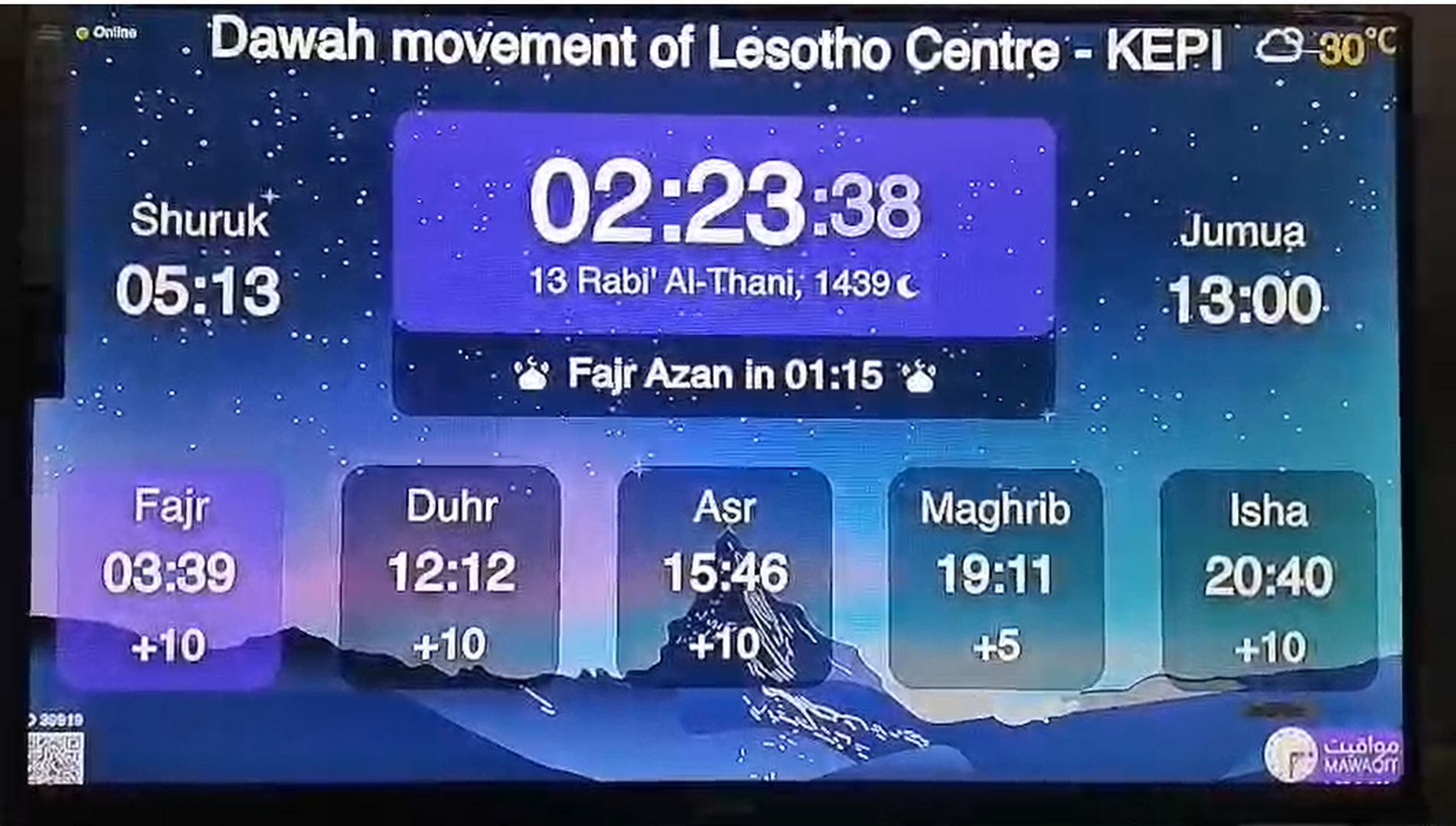 Dawah movement of Lesotho Centre