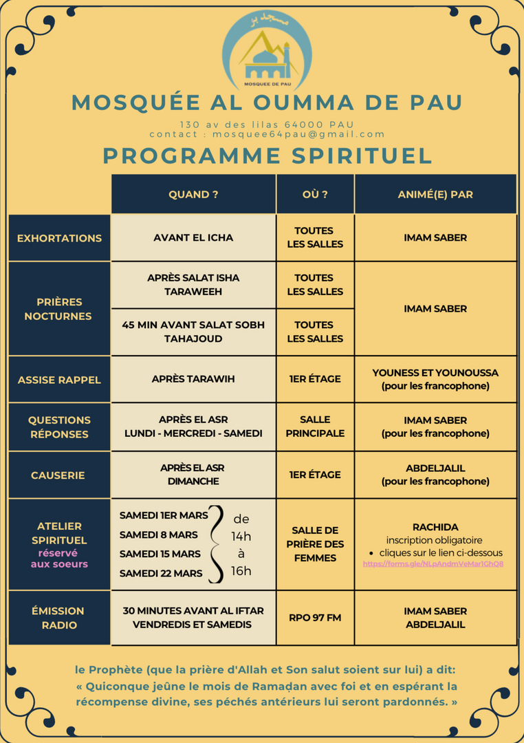 Programme spirituel