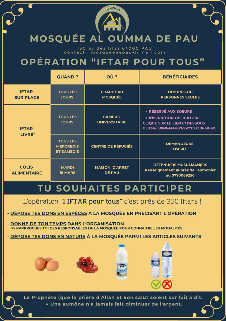 Iftar pour tous