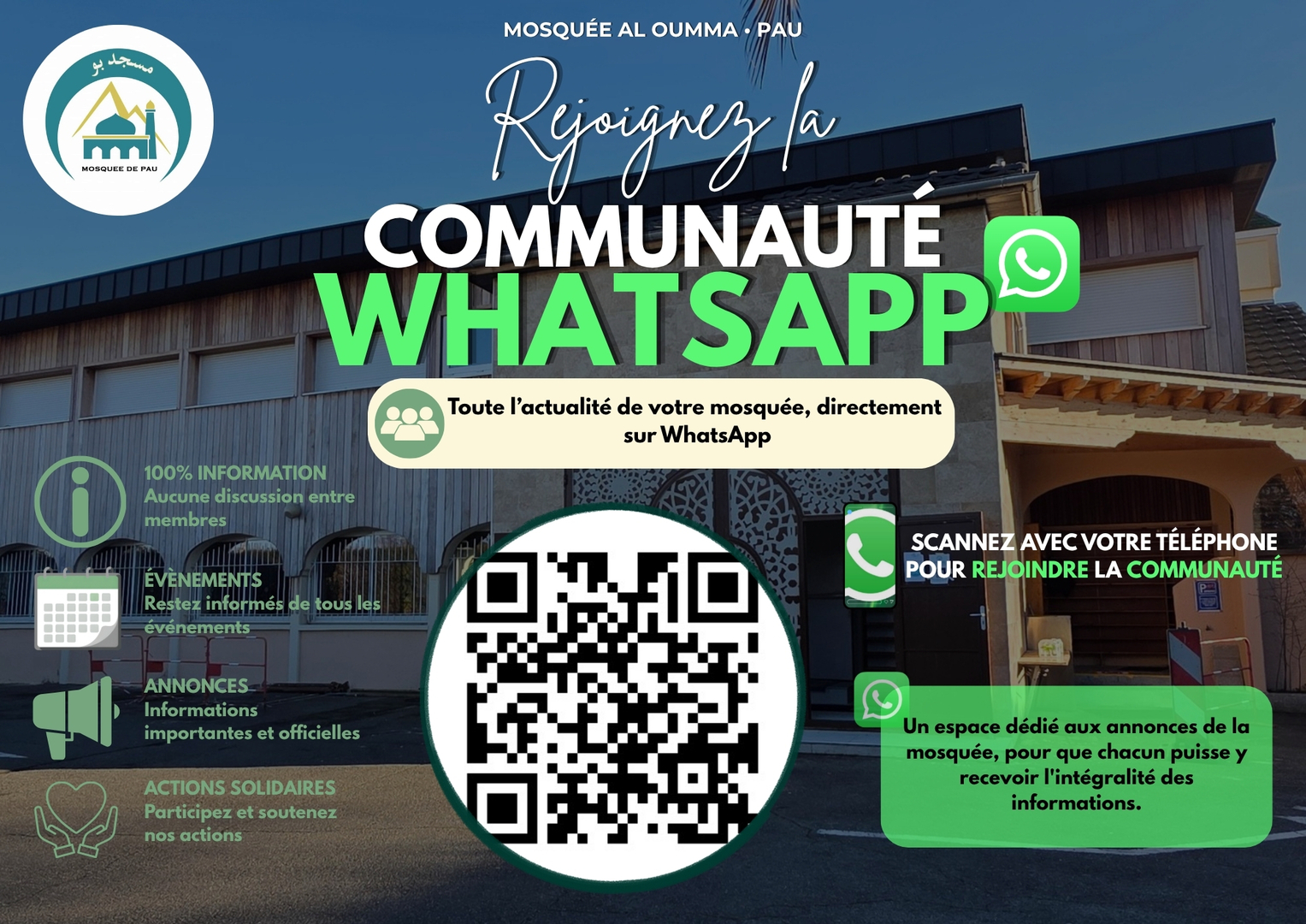 Création d'une communauté WhatsApp