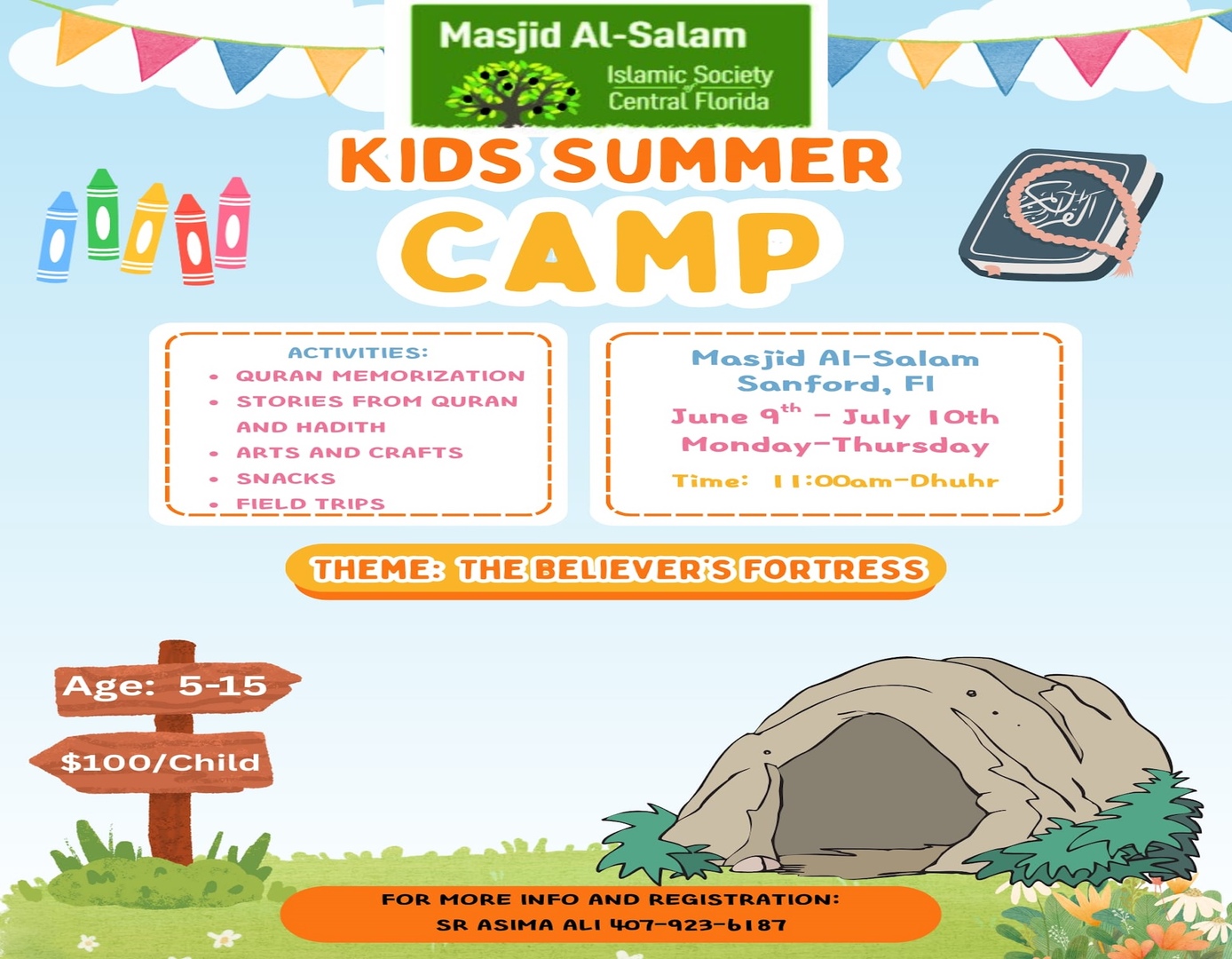 *** Masjid Announcement ***