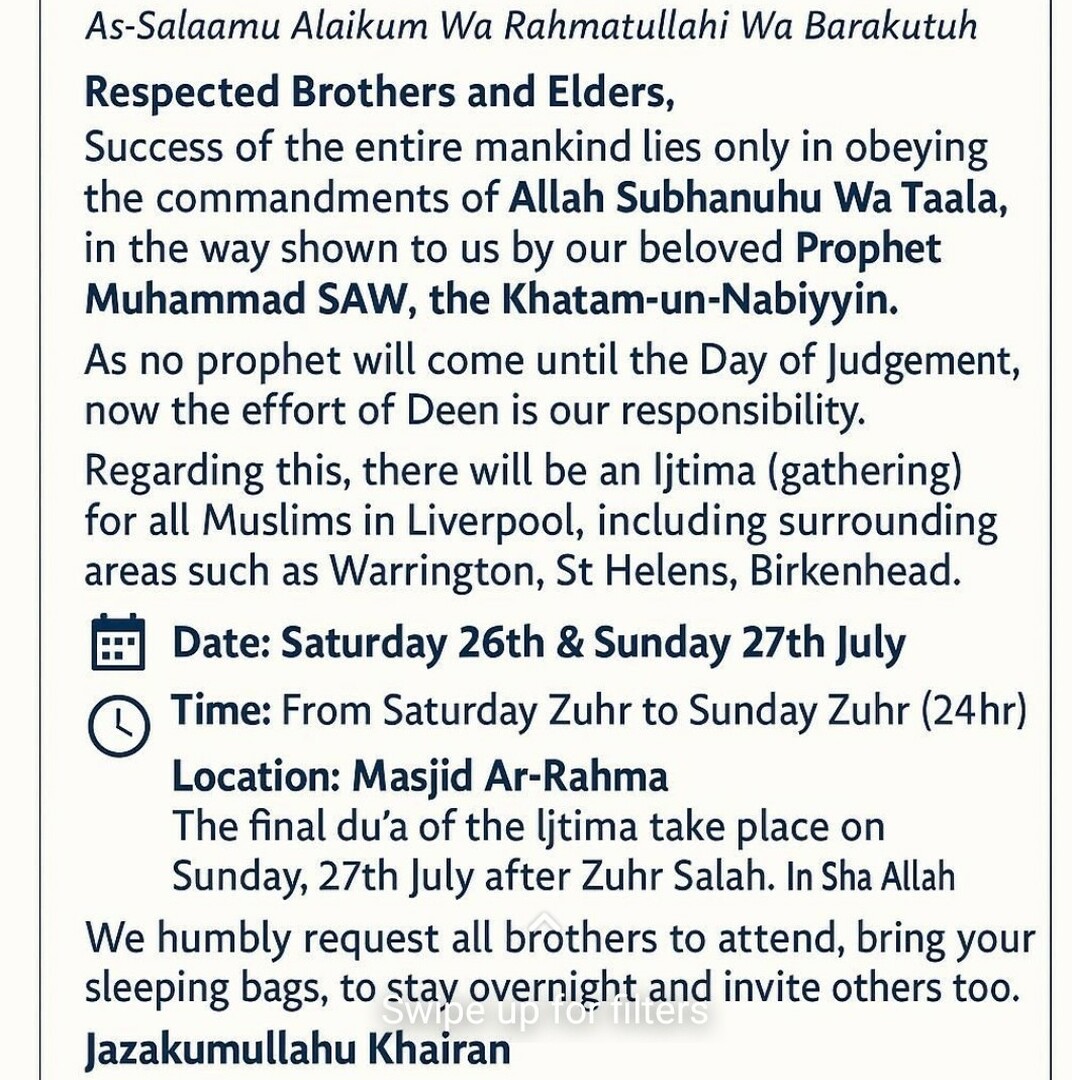 Liverpool Dawah Ijtimah