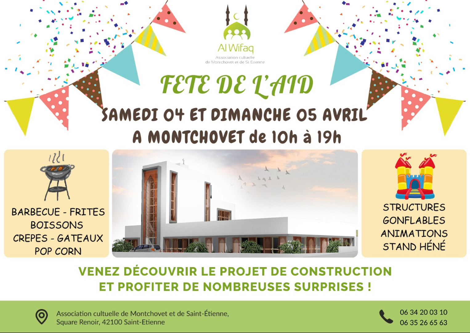 Fête de l’Aid samedi 4 &dimanche 5 avril