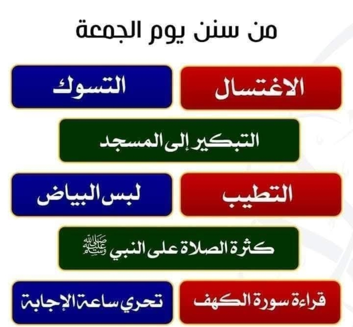 سنن الجمعة