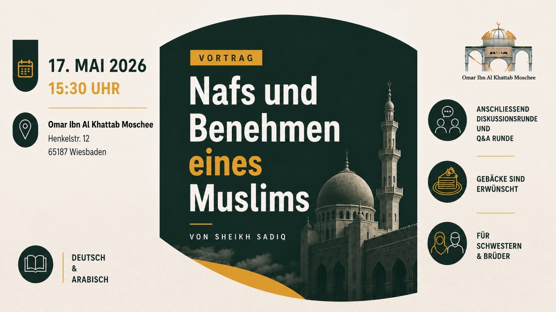Vortrag mit Scheich