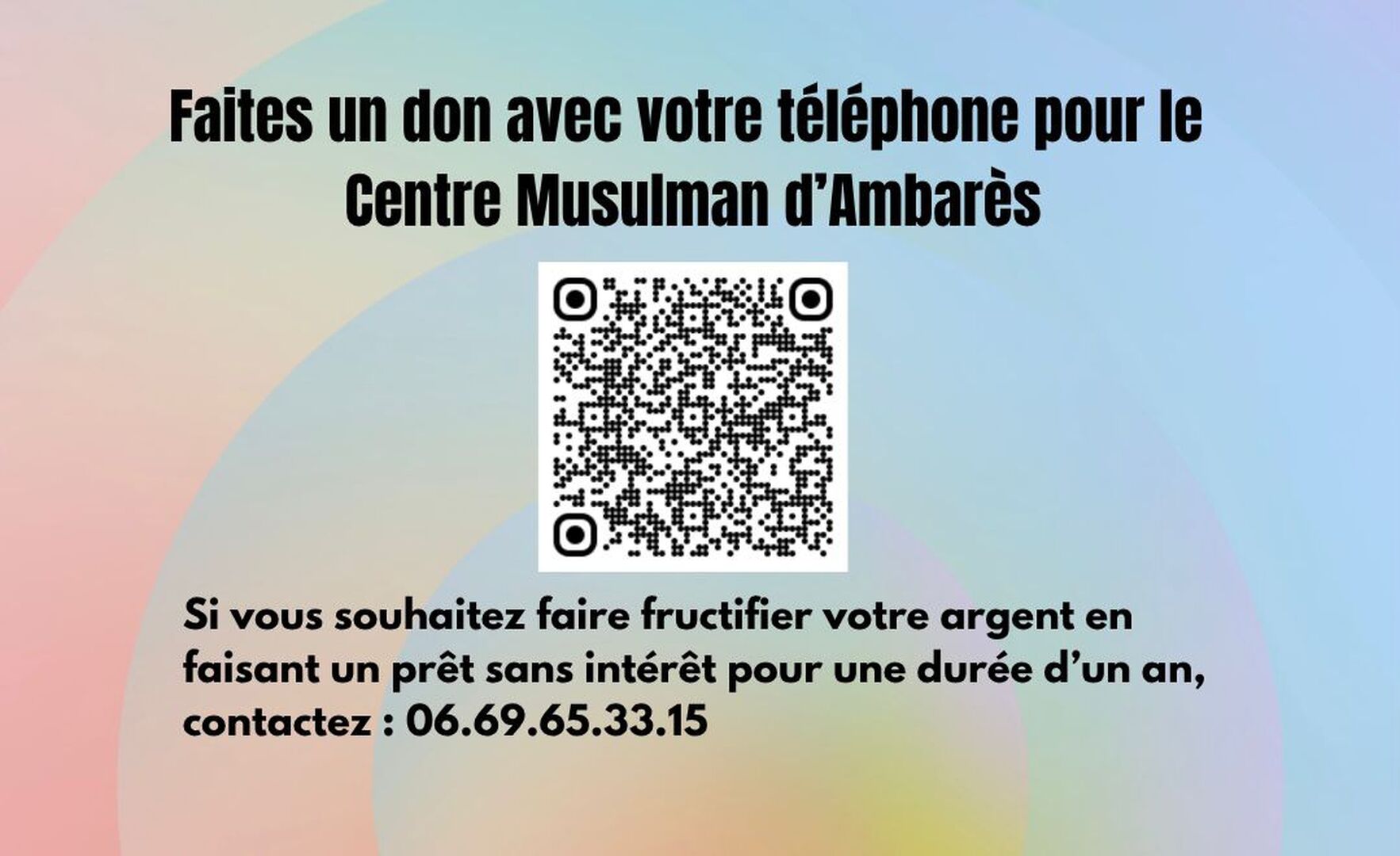 Gala soutien mosquée Ambarès