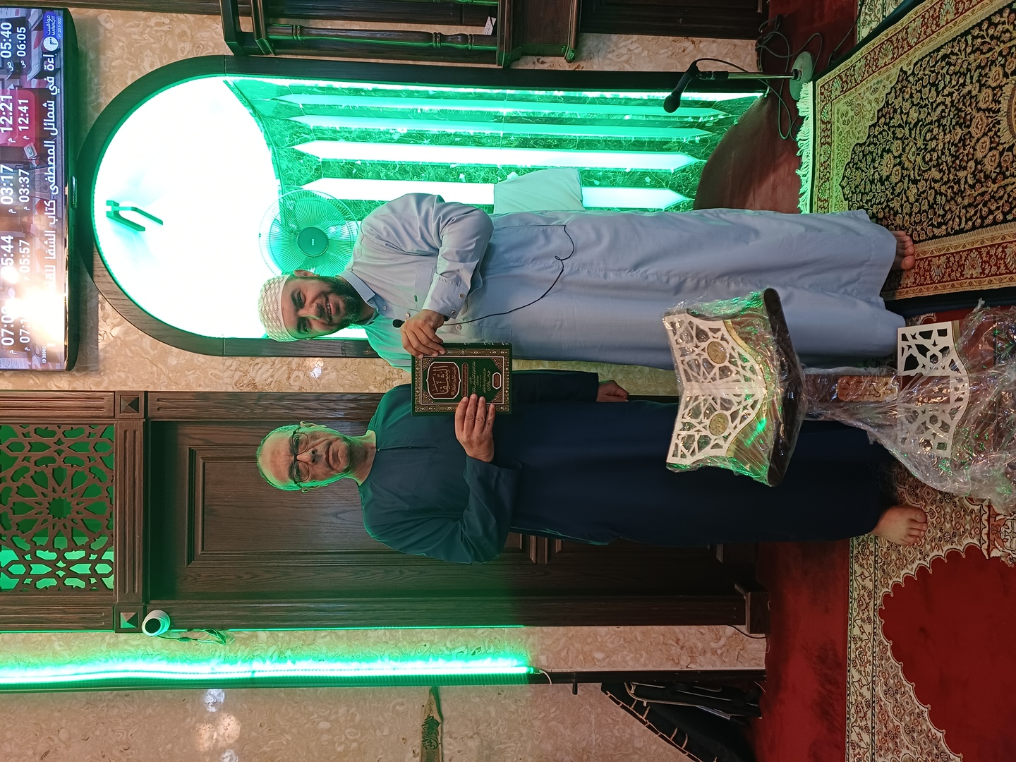 تكريم مسابقة حفظ الوصف النبوي