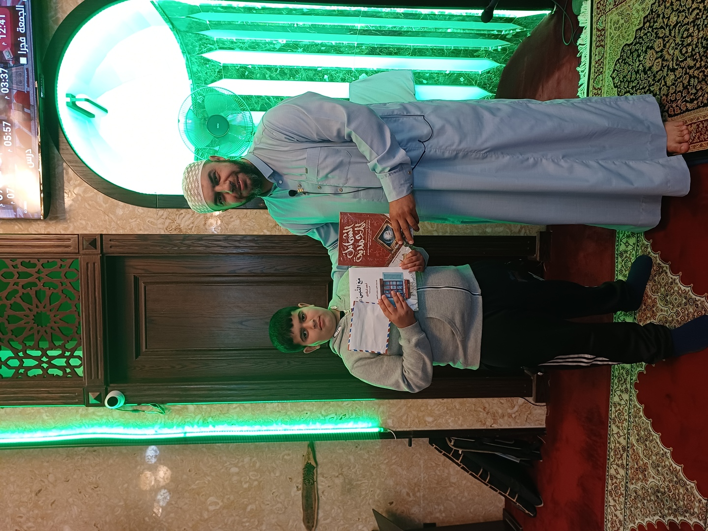 تكريم مسابقة حفظ الوصف النبوي