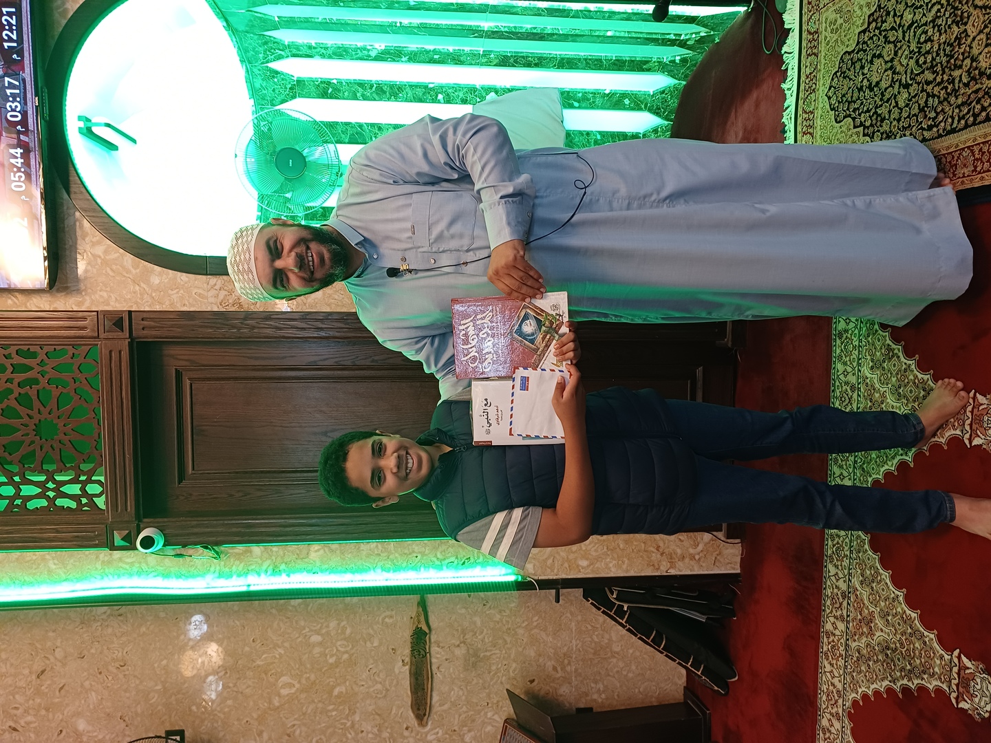 تكريم مسابقة حفظ الوصف النبوي