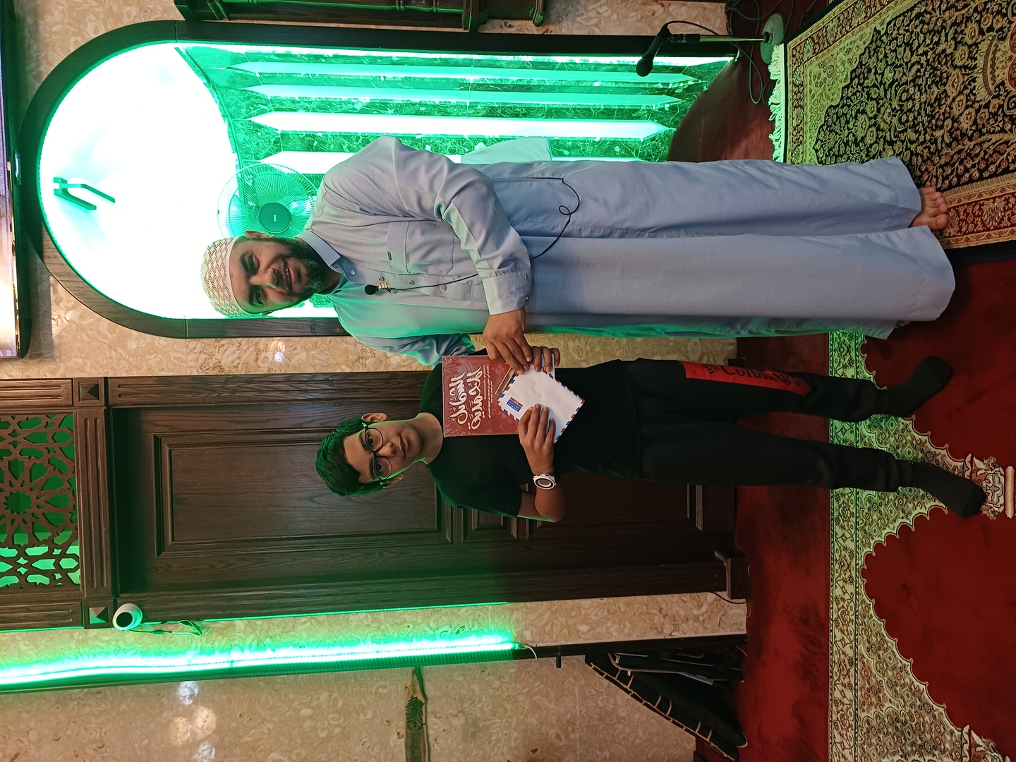 تكريم مسابقة حفظ الوصف النبوي