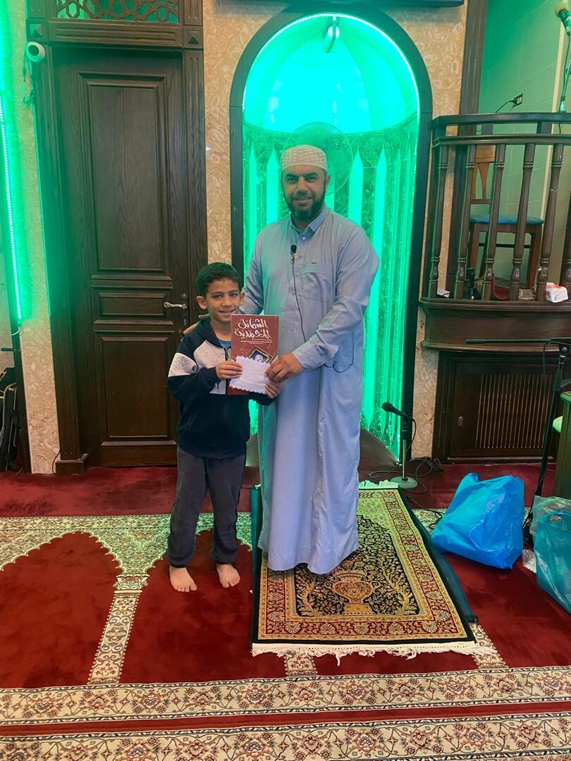 تكريم مسابقة حفظ الوصف النبوي