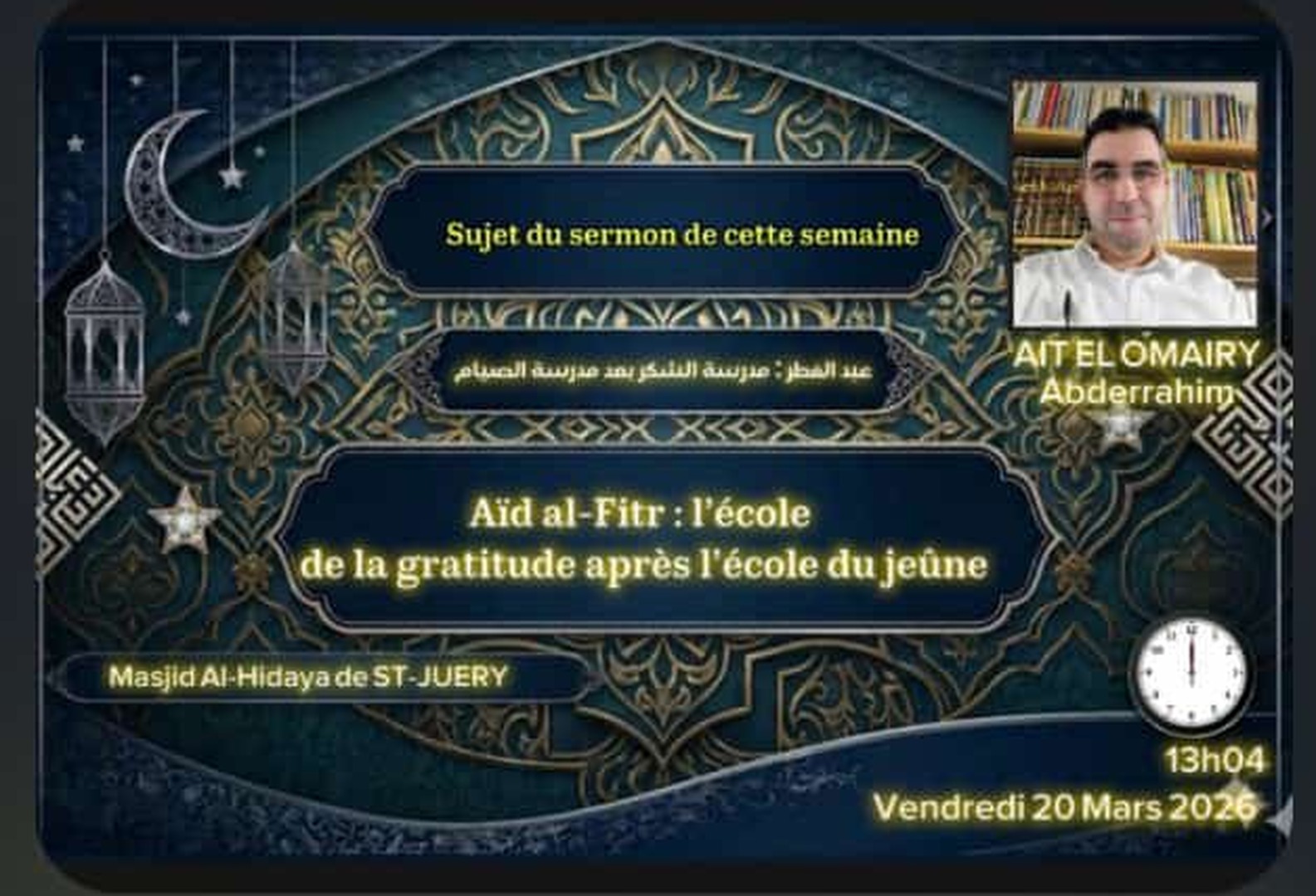 Vendredi 20 Mars 2026